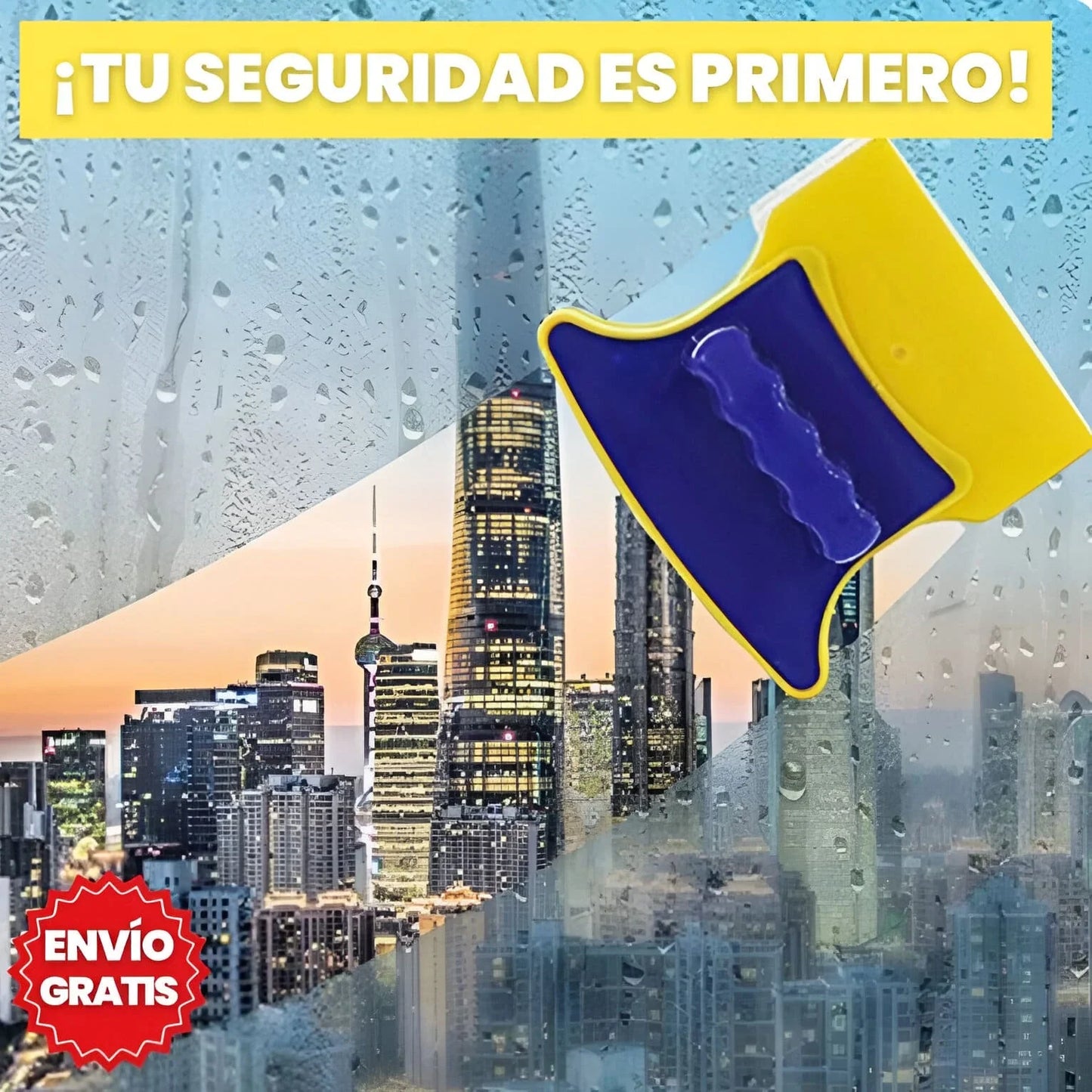PROMO LIMPIA VIDRIOS MAGNETICO ENVIO GRATIS